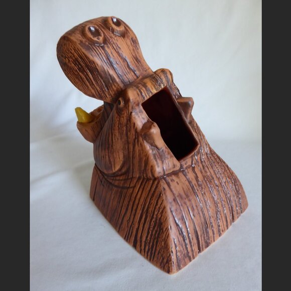 NEW 2022 DISNEY WHITTLE HIPPO JUNGLE CRUISE CERAMIC TIKI MUG TIKILAND TRADING CO - Picture 10 of 13